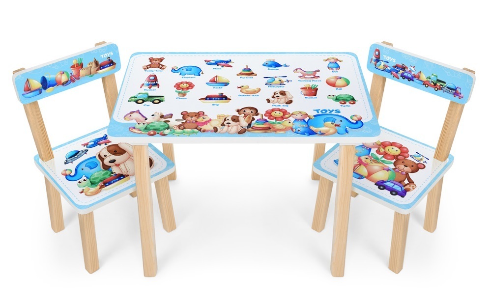 

Столик Bambi Игрушки 501-110(EN) White / Blue (501-110(EN))