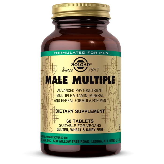 

Витамины Solgar Male Multiple 60 таб Без вкуса (2182f51)
