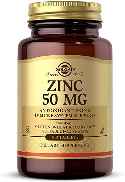 

Минералы Solgar Zinc 50 mg 100 таб Без вкуса (2176f51)