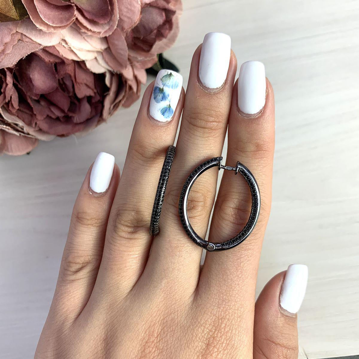 

Серебряные серьги SilverAlex с фианитами