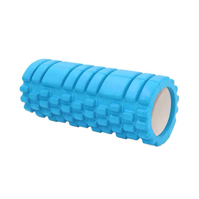 

Массажный валик Dobetters Foam Roller Blue 45*14 см для мышц всего тела массажер (спина, руки, ноги)