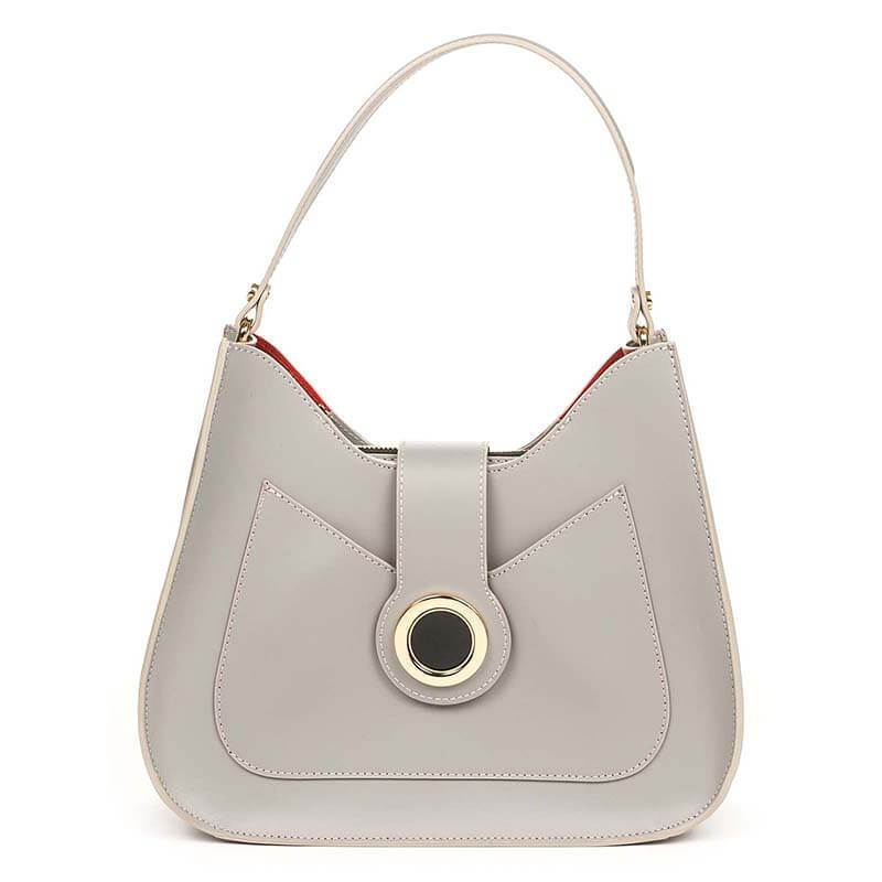 

Женская кожаная сумка Italian Bags Серый