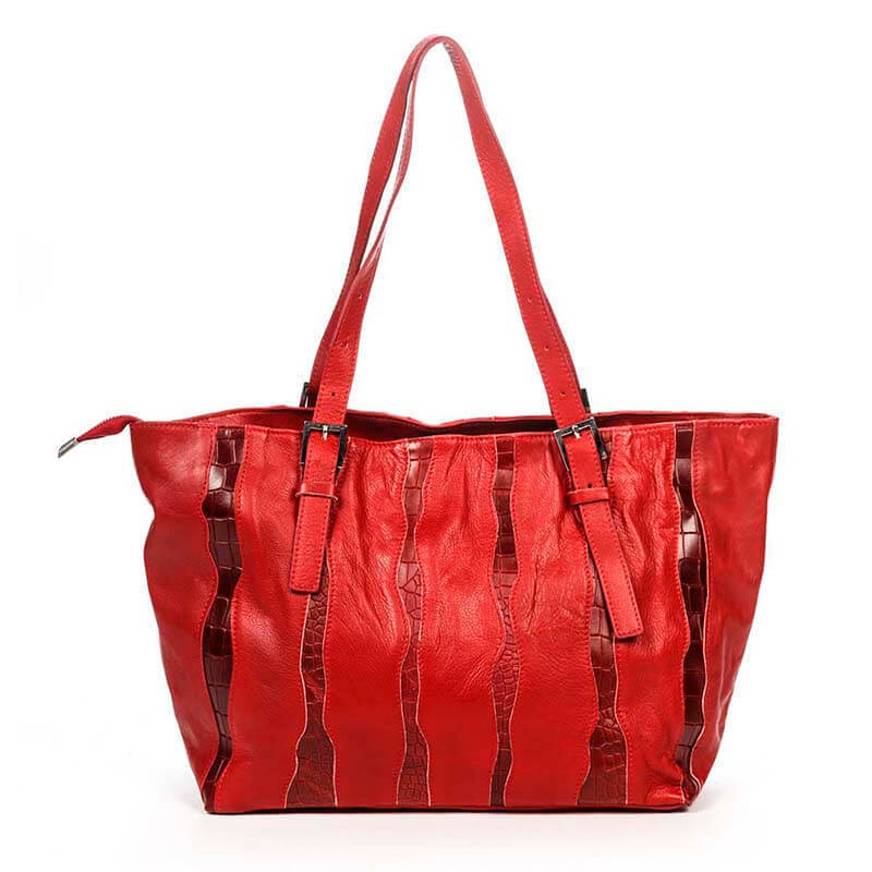 

Женская кожаная сумка Italian Bags Красный