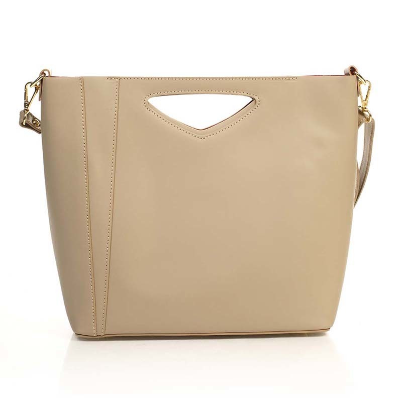 

Женская кожаная сумка Italian Bags Таупе