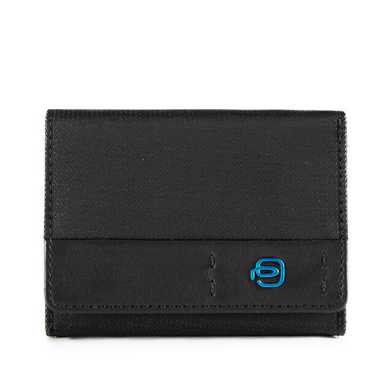 

Портмоне Piquadro PULSE ChevronBlack с отдел. д/монет