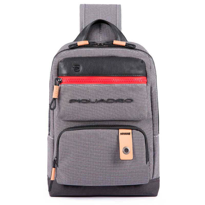 

Городской рюкзак с одной лямкой Piquadro BLADE Grey с отдел. д/iPad