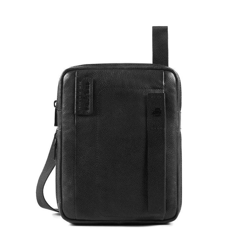 

Мужская наплечная сумка Piquadro PULSE Black с отдел. д/iPad