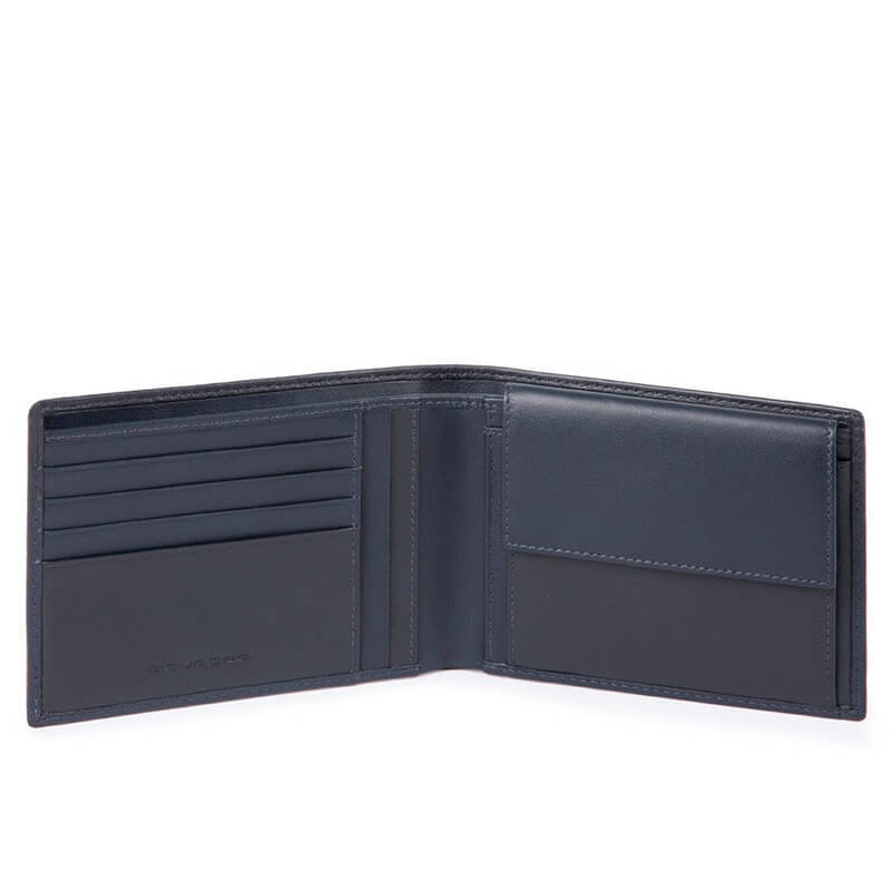 

Портмоне Piquadro URBAN Blue с отдел. для монет с RFID защитой