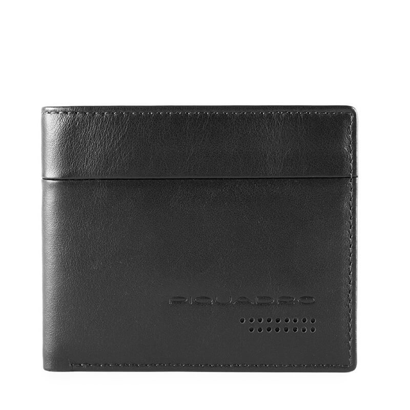 

Портмоне Piquadro URBAN Black с отдел. для монет с RFID защитой