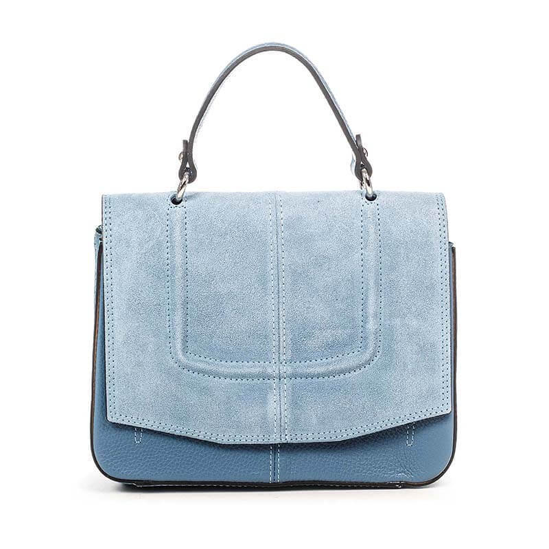 

Женская кожаная сумка Italian Bags Голубой
