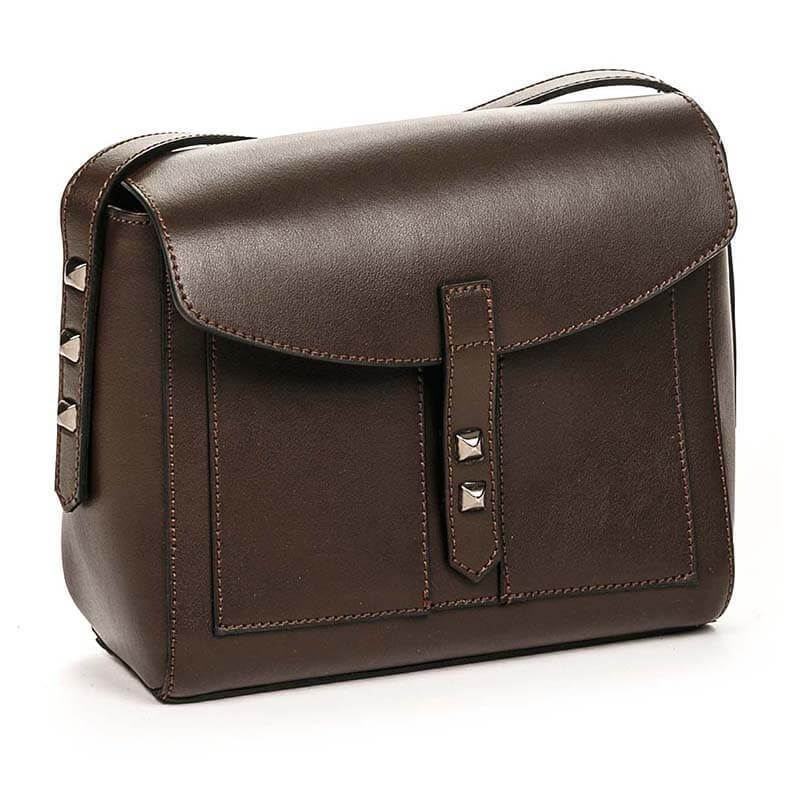 

Женская кожаная сумка Italian Bags Коричневый