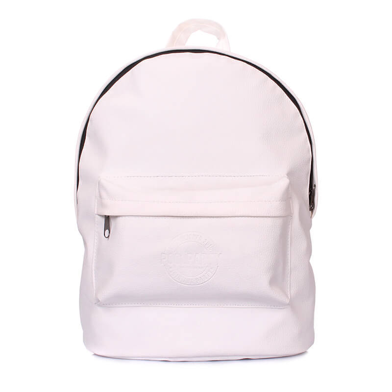 

Городской рюкзак Poolparty Белый 19л (backpack-pu-white)