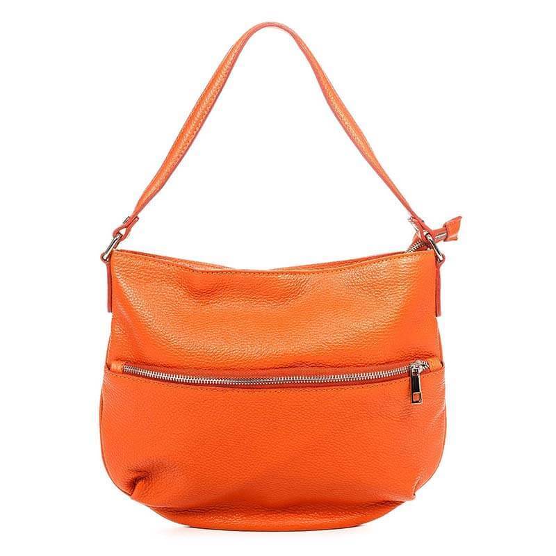 

Женская кожаная сумка Italian Bags Оранжевый