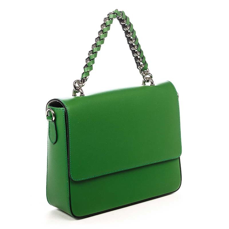 

Клатч кожаный Italian Bags Зеленый