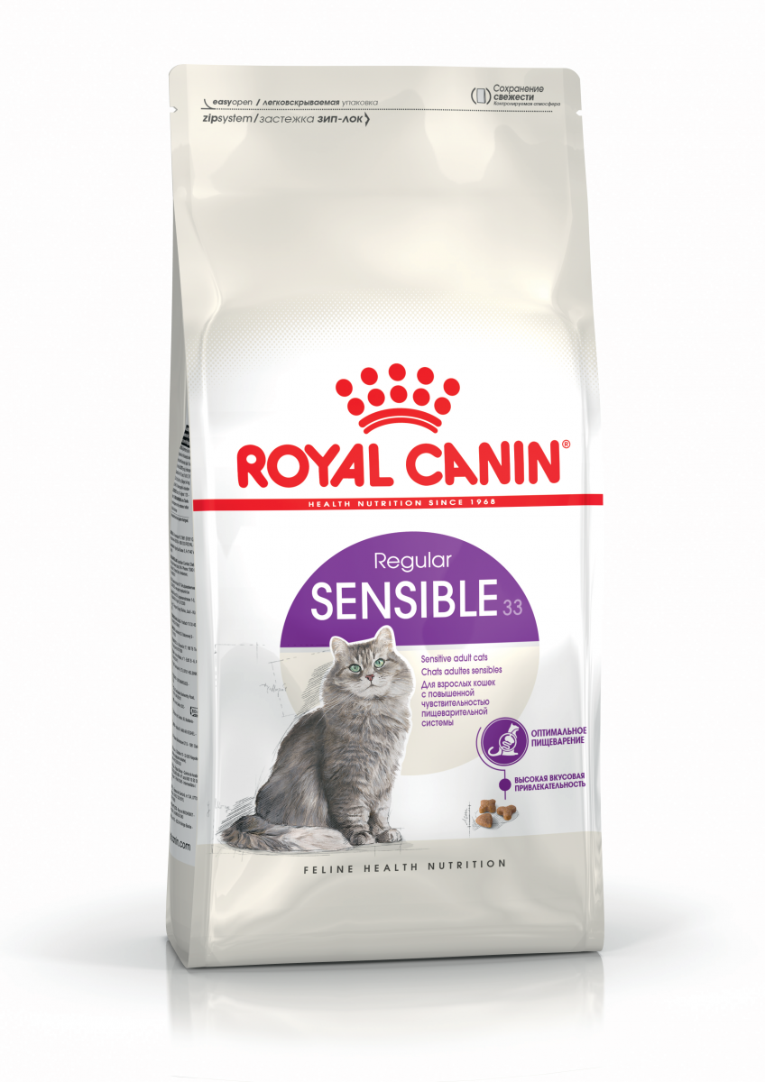 

Сухой корм для котов Royal Canin Sensible 4 кг