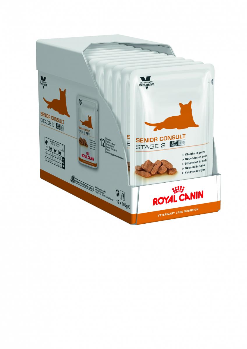 

Влажный корм для котов Royal Canin Senior Consult Stage 2 12 шт(упаковка) (4091001up)