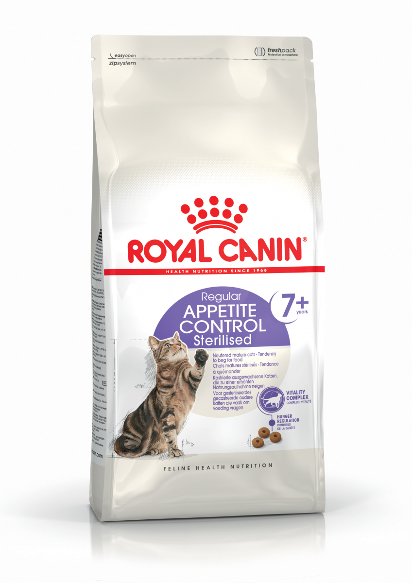 

Сухой корм для котов Royal Canin Appetite Control Sterilised 7+ 1,5 кг (2564015)