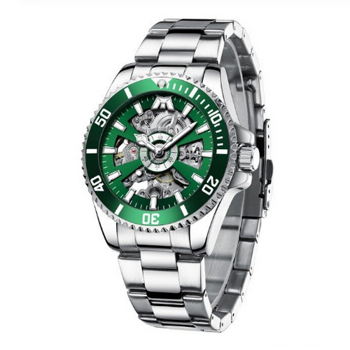 

Мужские наручные часы Chronte Robert Silver-Green