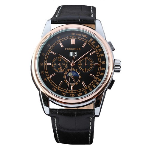 

Мужские наручные часы Forsining 319 Black-Cuprum-Black