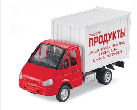 

Машинка Автопарк "Продукты" Play Smart арт. 9077 А