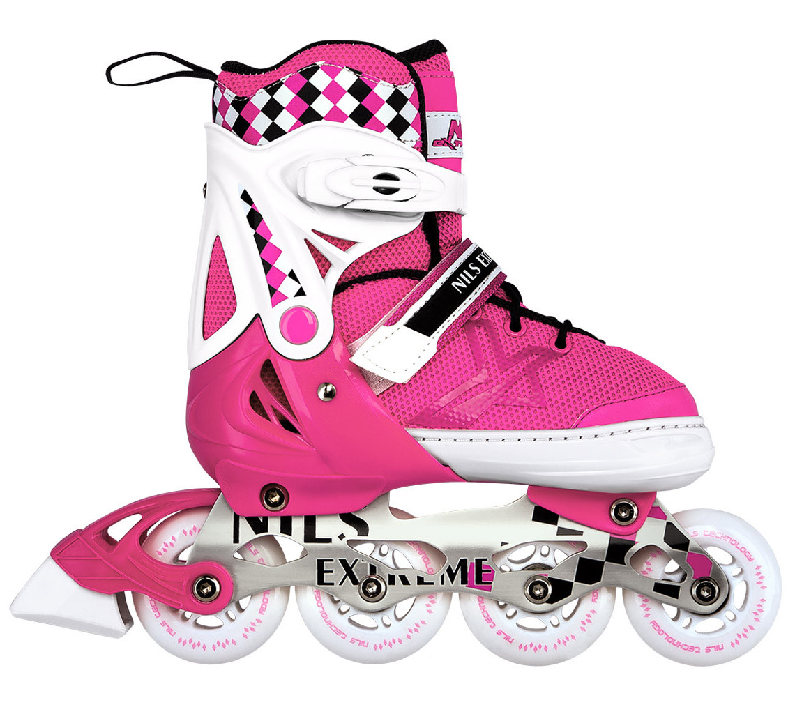 

Роликовые коньки Nils Extreme Size 39-42 NA13911A Розовые (SKL41-227638)