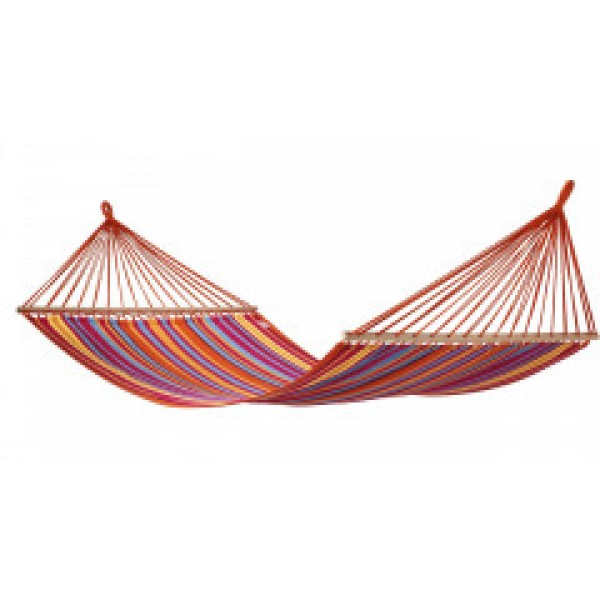 

Прочный тканевый гамак с основой - перекладиной Hammock 200 х 80 см на 170 кг.