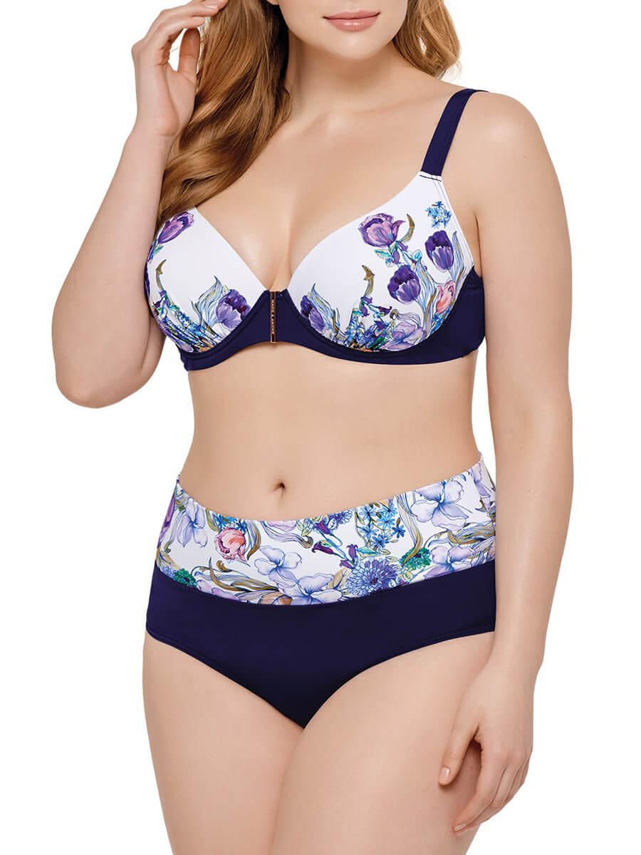 

Купальник раздельный Marc & Аndre L2002-YP-462  темно-фиолетовый с белым, Купальник раздельный Marc & Аndre L2002-YP-462 40E темно-фиолетовый с белым