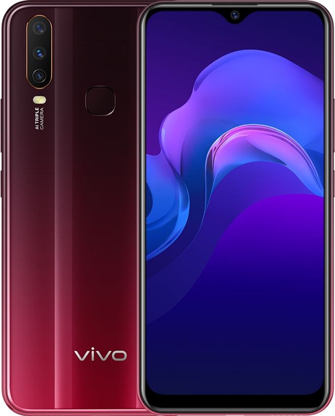 

Мобильный телефон Vivo Y15 4/64GB Burgundy Red