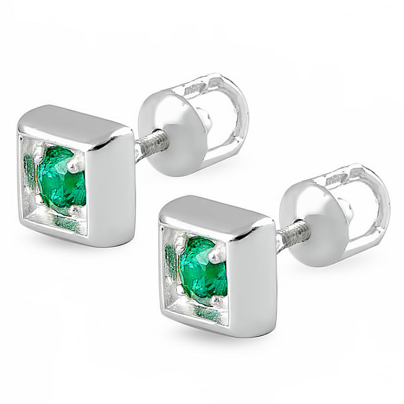 

Серьги пусеты Серебро 925 2.89 г