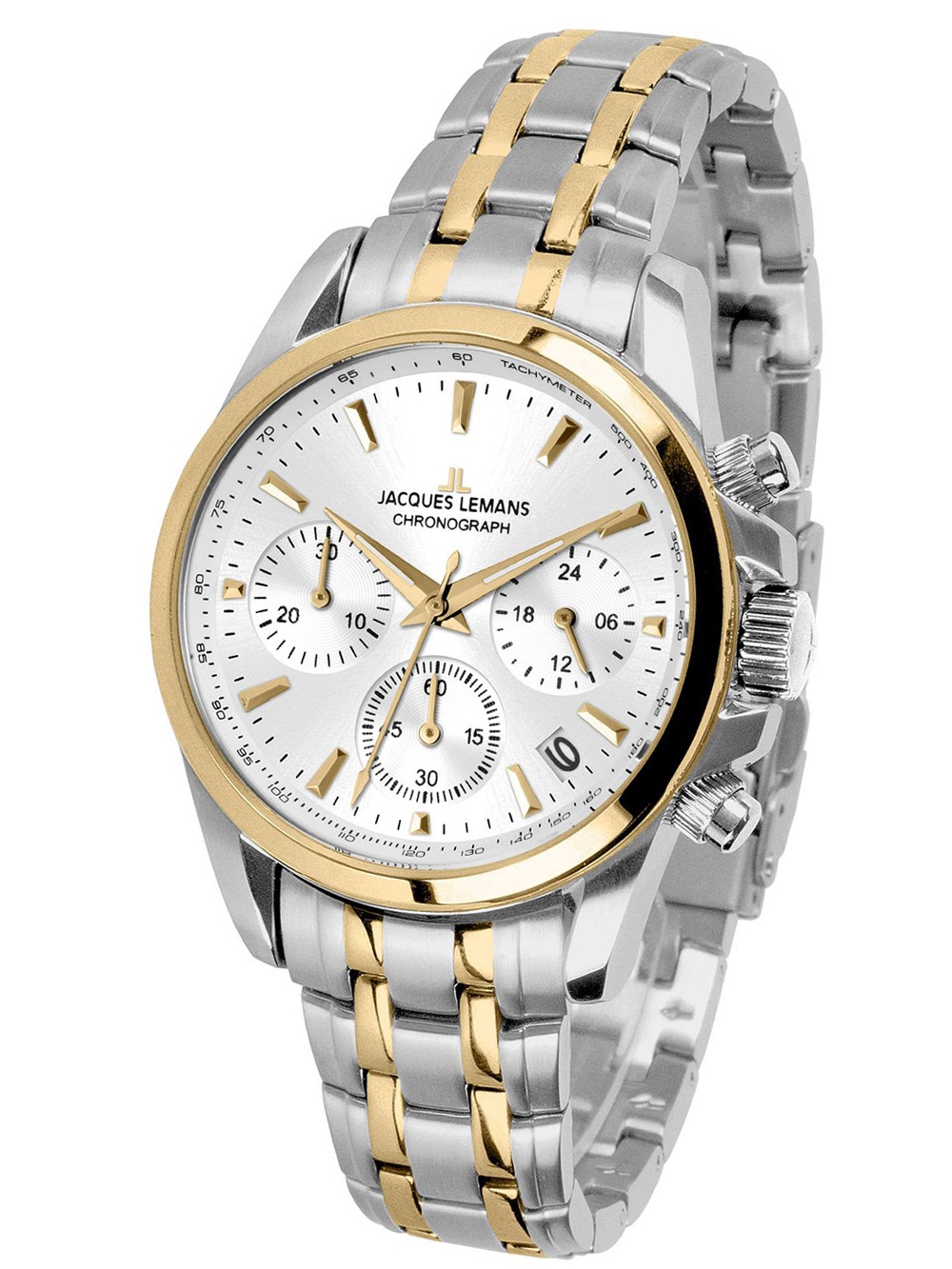 

Часы Jacques Lemans 1-1863ZF Liverpool Chronograph Damen 36mm 10ATM