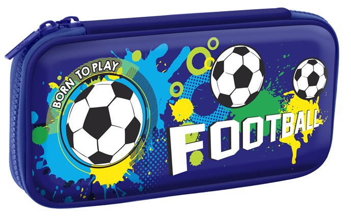 

Пенал твердый YES HP-07 Born To Play 3D Синий (532326)