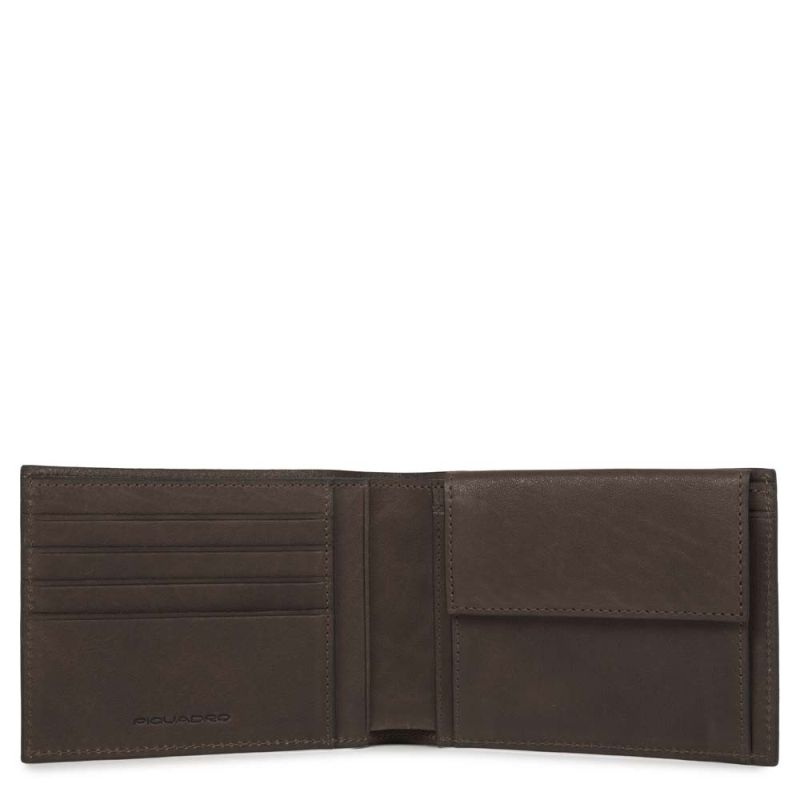 

Портмоне Piquadro Black Square/D.Brown