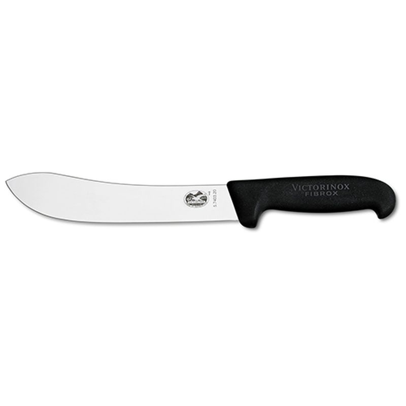 

Кухонный нож Victorinox Fibrox Butcher 20см обвалочный с чёрной ручкой (57403.20)