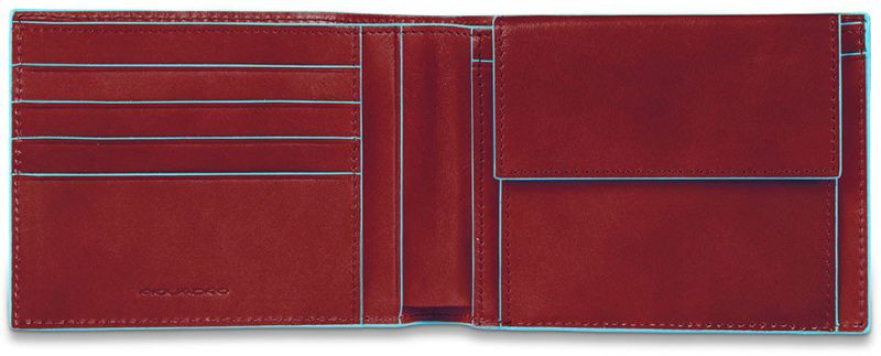 

Портмоне Piquadro Blue Square/Red