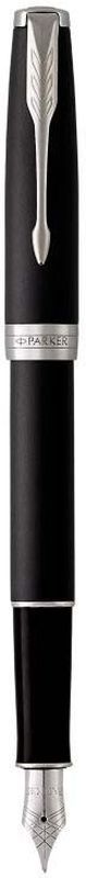 

Перьевая ручка Parker SONNET 17 Matte Black Lacquer CT FP F 84 911