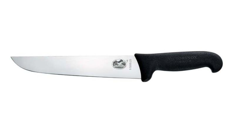 

Кухонный нож Victorinox Fibrox Butcher 23см с чёрной ручкой (55203.23)
