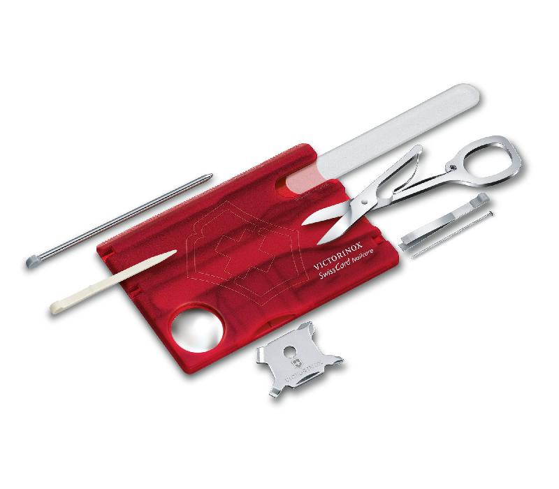 

Мультитул-кредитка Victorinox SwissCard Nailcare (Vx07240.T)