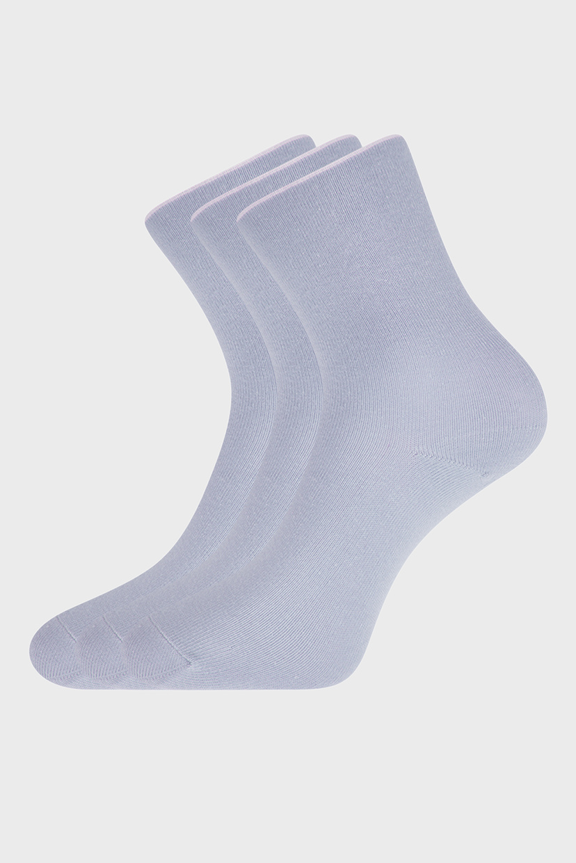 

Женские голубые носки (3 пары) Oodji - 57102804T3/48022/27, Женские голубые носки (3 пары) Oodji 35-37 57102804T3/48022/27