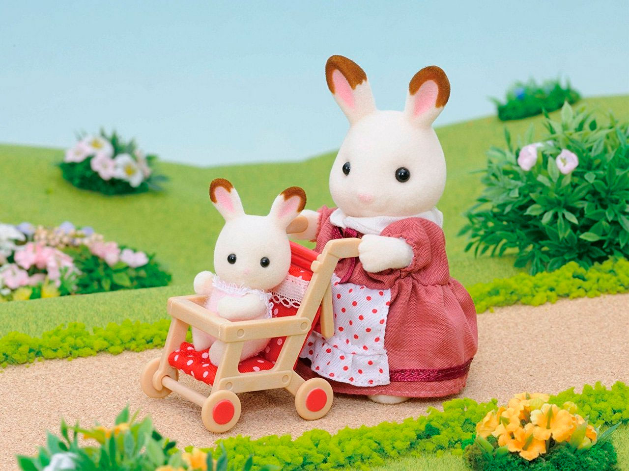 

Прогулочная коляска, Sylvanian Families (12-39183)