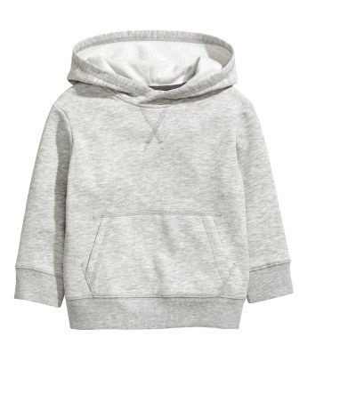 

Худи H&M 134-140 см Серое (НМ130405)
