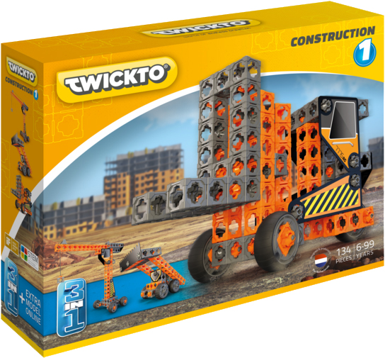 

Конструктор Twickto Construction #1 134 элемента (TOYS15073822)