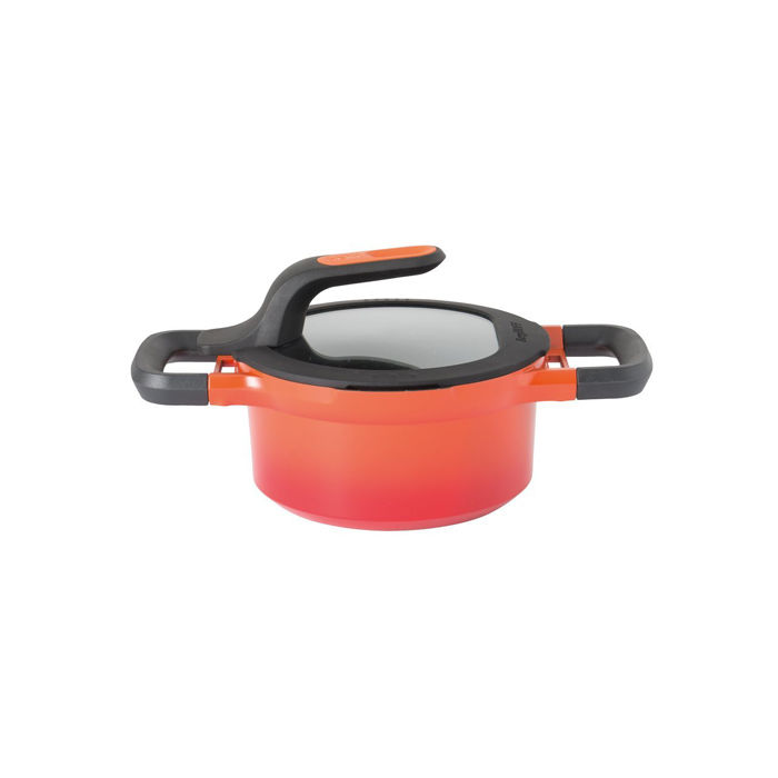 

Кастрюля с крышкой BergHOFF Stay Cool Red- 1,5л 2307400