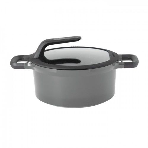 

Кастрюля с крышкой BergHOFF Stay Cool Gray 7,3л 2307419