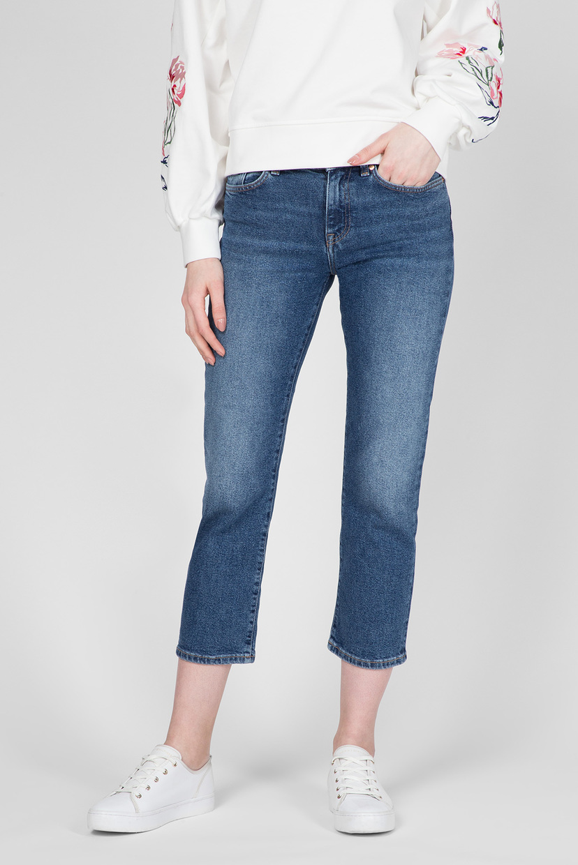 

Женские синие джинсы CROPPED BOYFRIEND Gant 28 4100095