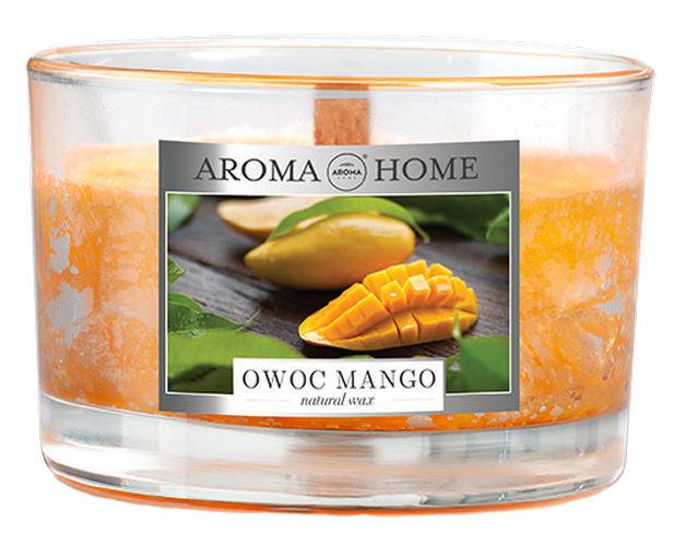 

Ароматическая свеча из натурального воска Aroma Home 835196 Манго 115 г