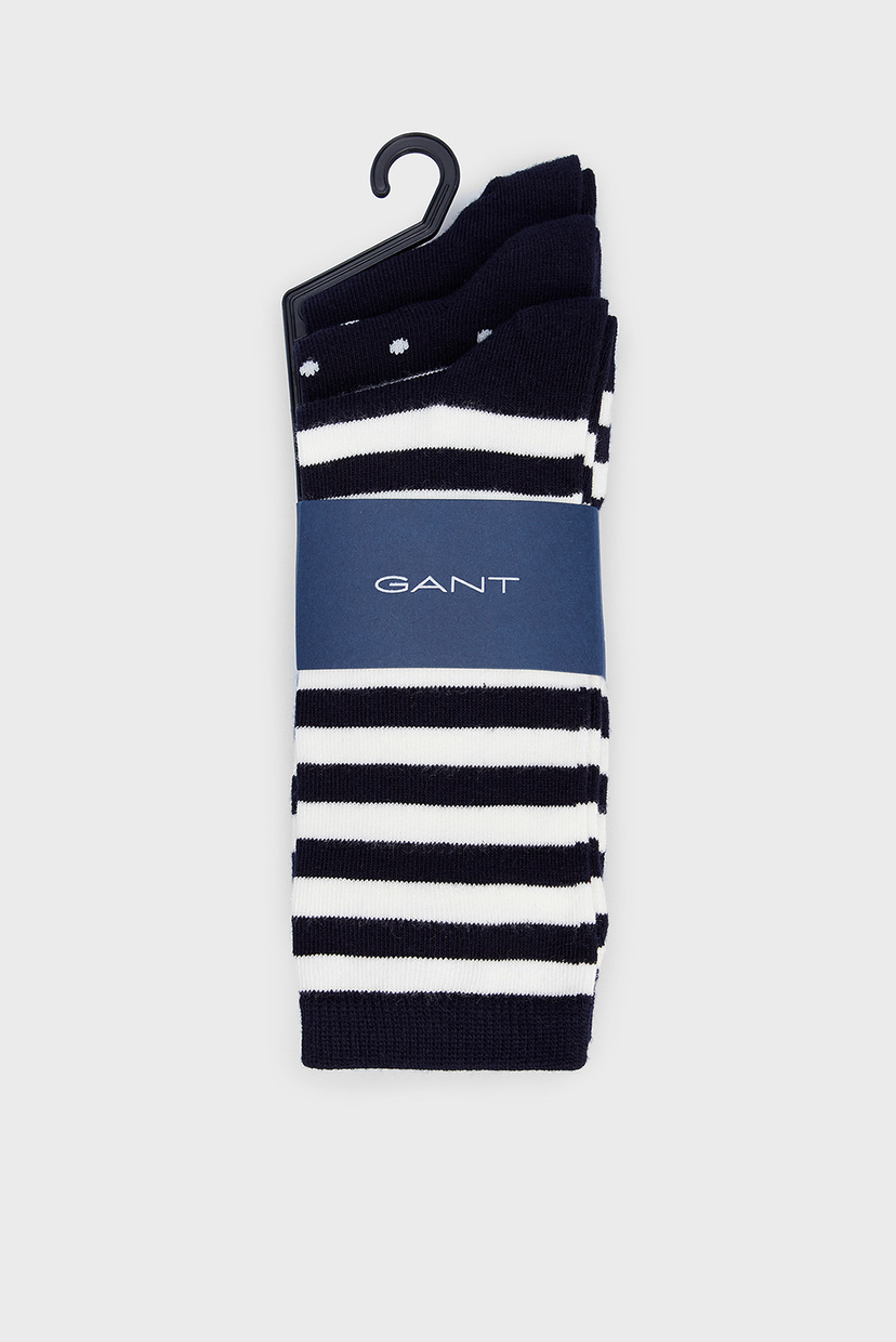 

Женские хлопковые носки (3 пары) Gant OS 4960070