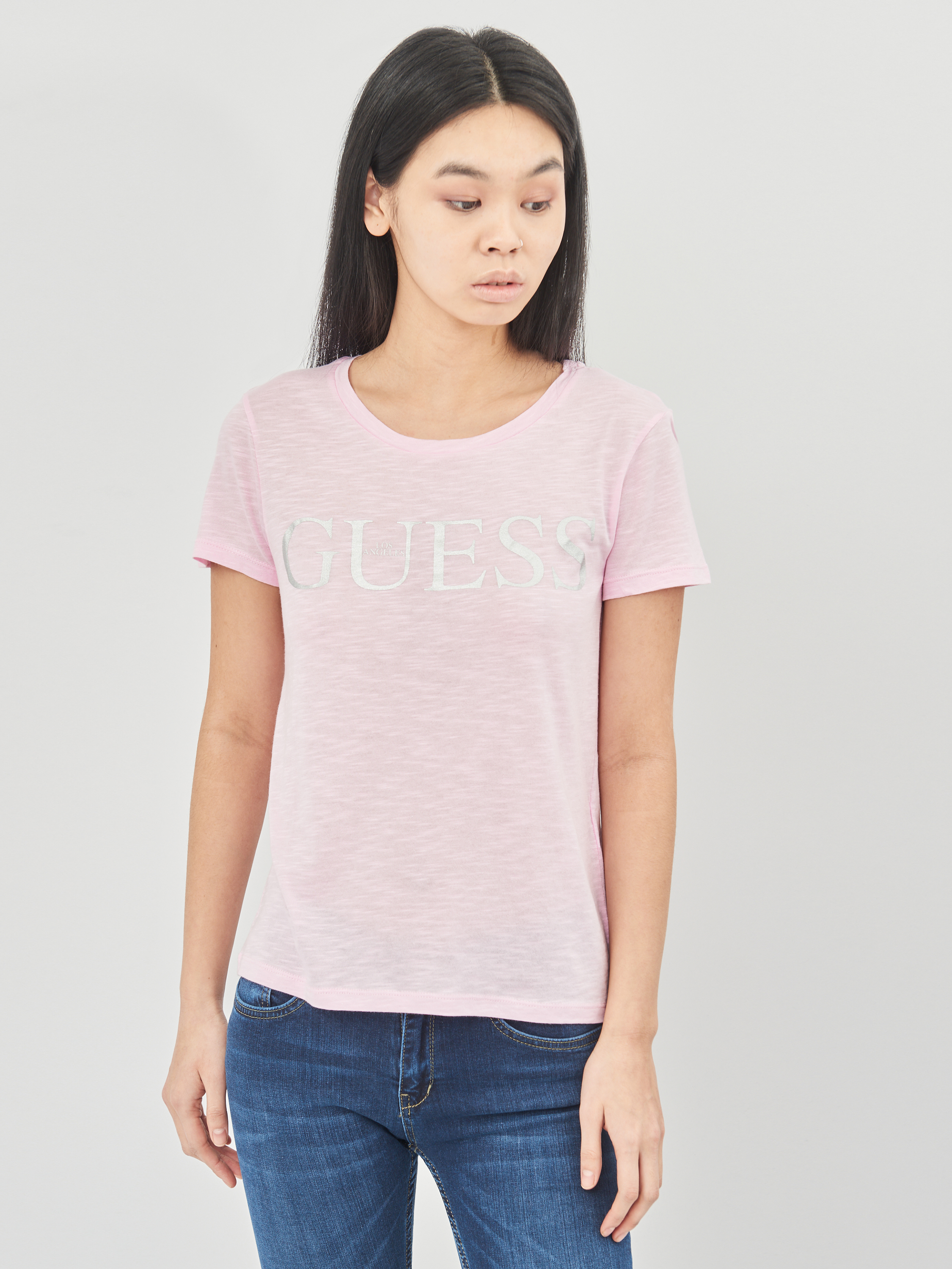 

Футболка Guess 10240.3  (46) Розовая, Футболка Guess 10240.3 L (46) Розовая