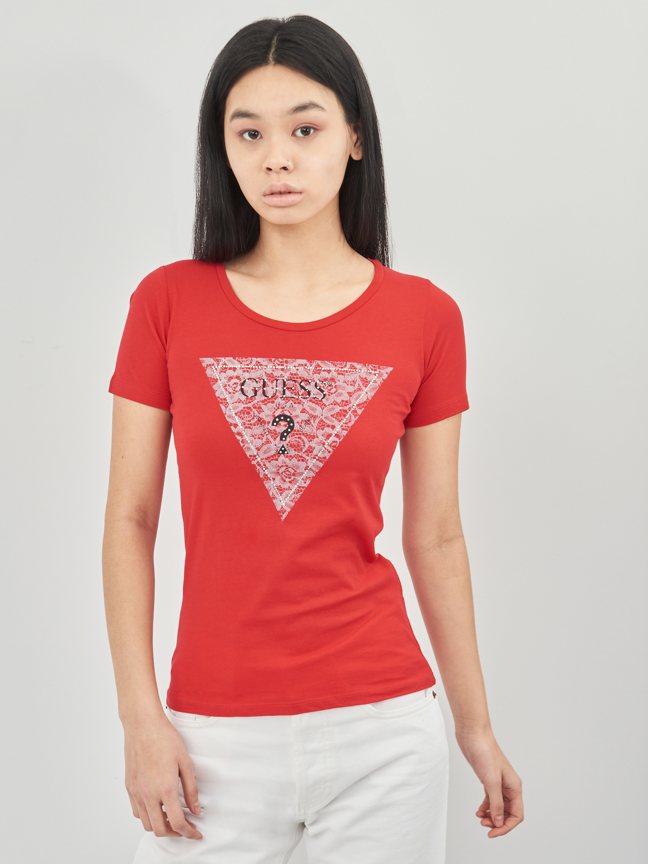 

Футболка Guess 10246 L (46) Красная