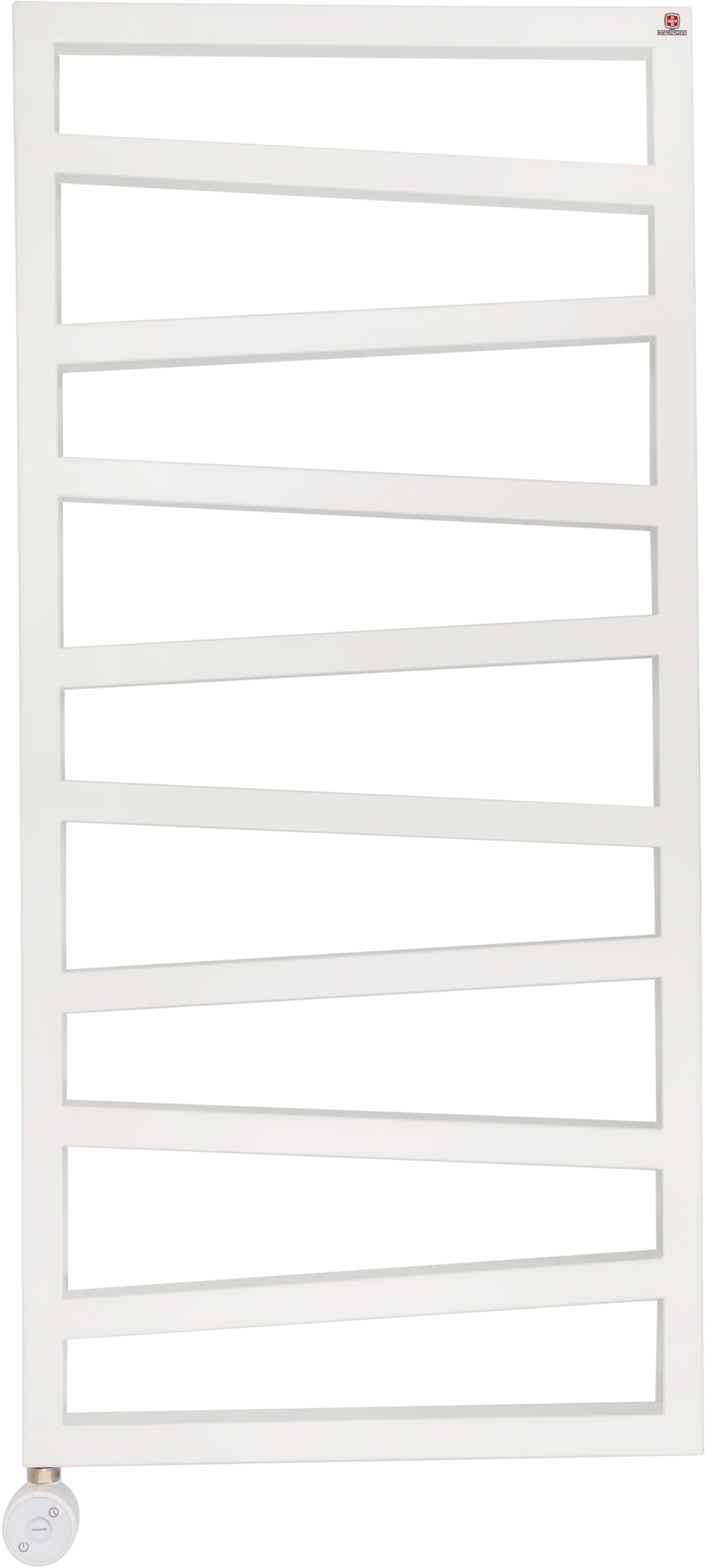 

Полотенцесушитель электрический TERMA Zigzag 1070x500 с терморегулятором Dry (Soft 9016)