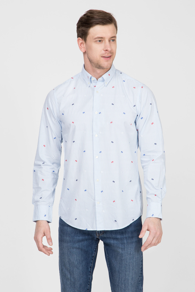 

Мужская голубая рубашка LM Gant  3016930, Мужская голубая рубашка LM Gant XL 3016930